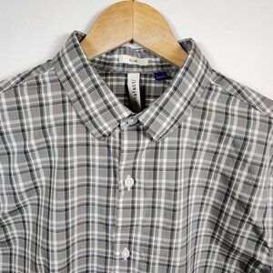 Artefact Slim Men's Large Plaid Button-Down Long Sleeve NWOT